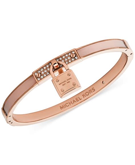 michael kors lock bracelet|michael kors bracelet for woman.